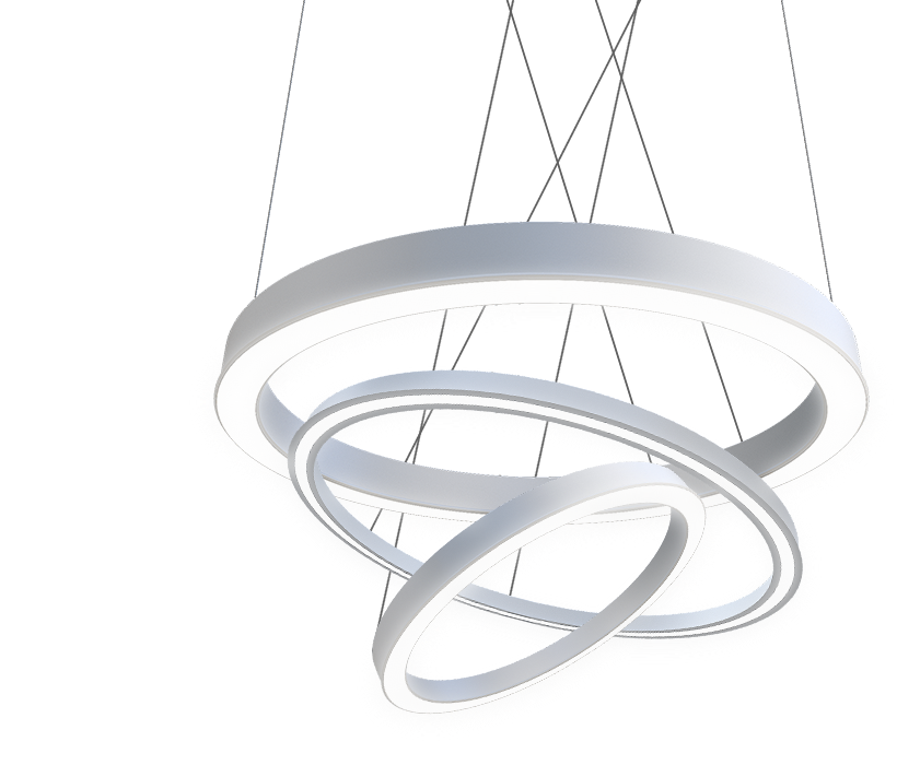 Концептуальные светодиодный светильник в пространство!